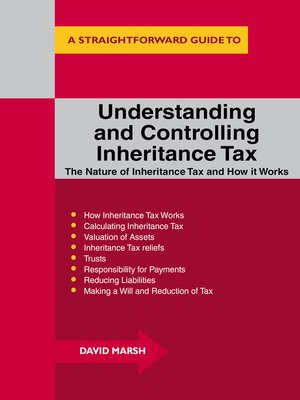 cover image of Understanding and Controlling Inheritance Tax